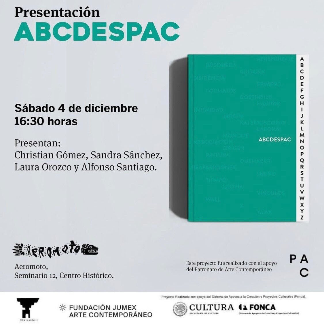 Este sábado presentamos ABCDESPAC en Aeromoto