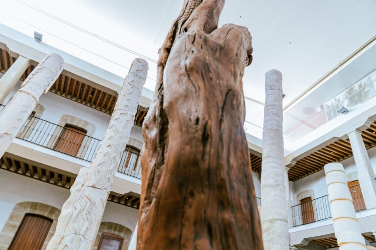 Inaugura el Museo Kaluz "El bosque de las columnas. Paloma Torres"