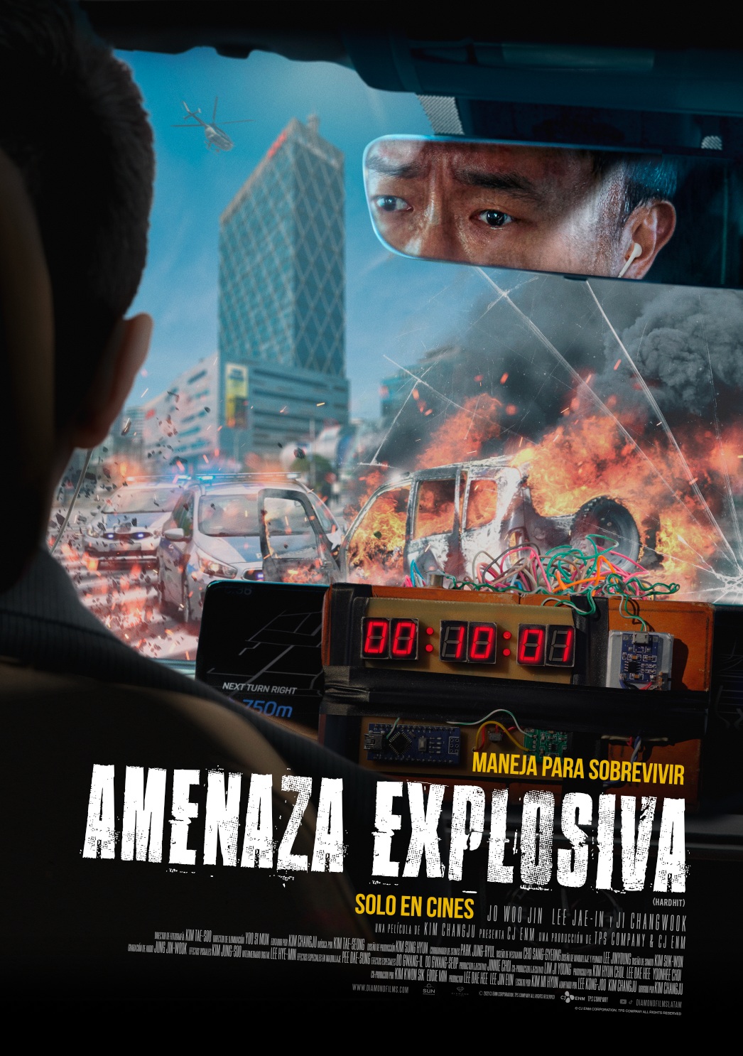 Adrenalina al máximo: detrás de las escenas de acción en "Amenaza explosiva"