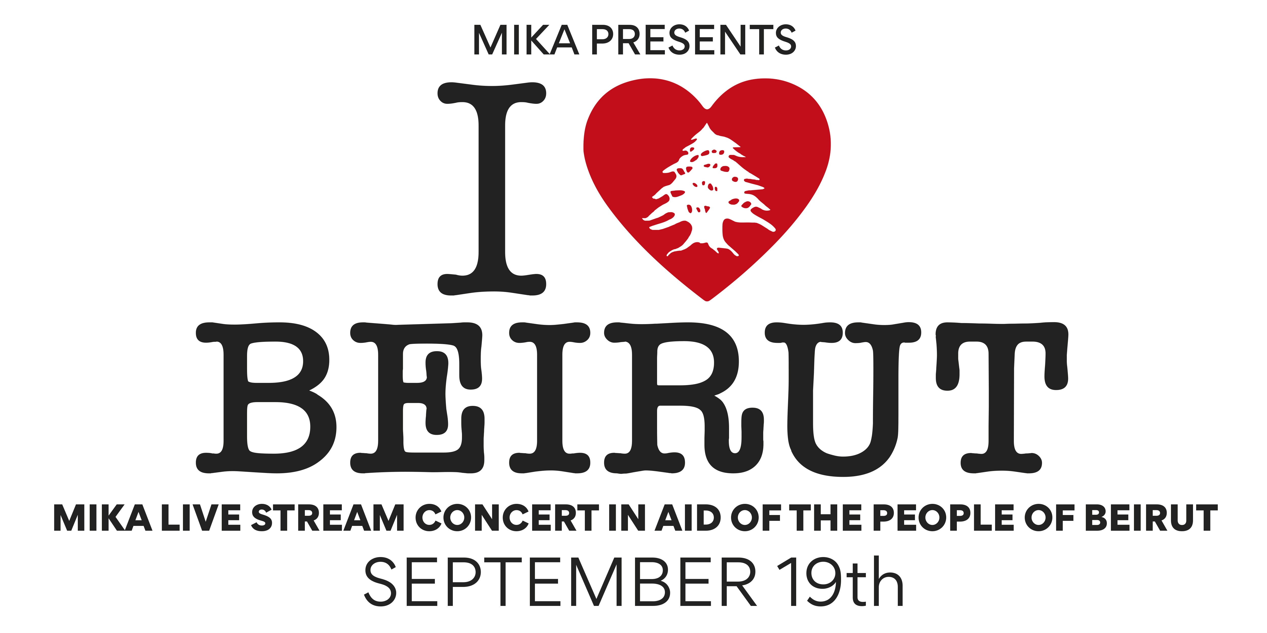 Mika formará parte del evento "I Love Beirut"