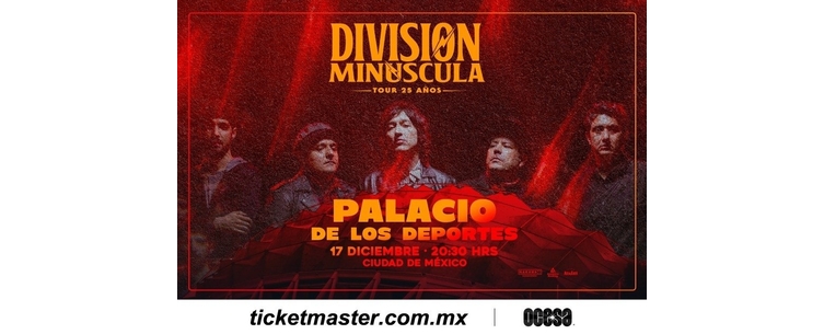 División Minúscula festejará 25 años con emotivo concierto