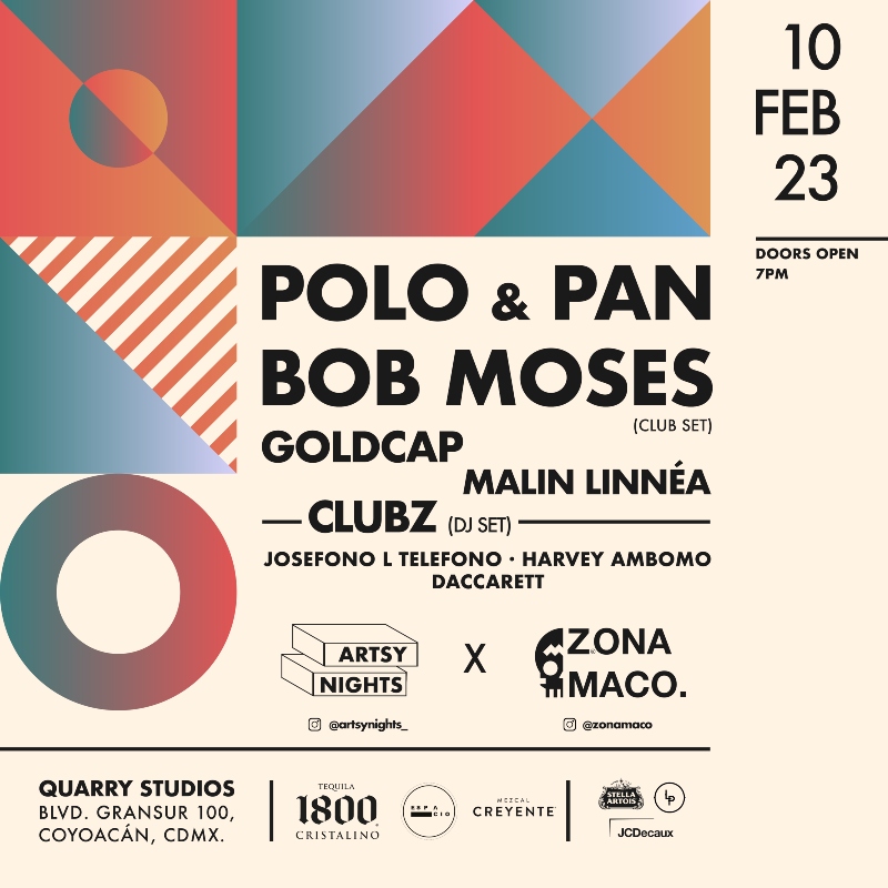 Polo & Pan y Bob Moses encabezan el Artsy Nights X ZⓈONAMACO