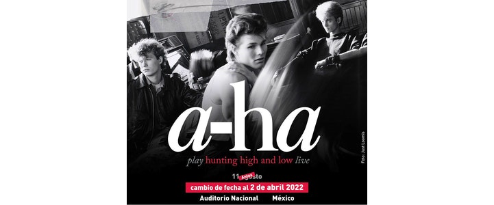 a-ha reagenda la presentación de su gira "Hunting High and Low Live"