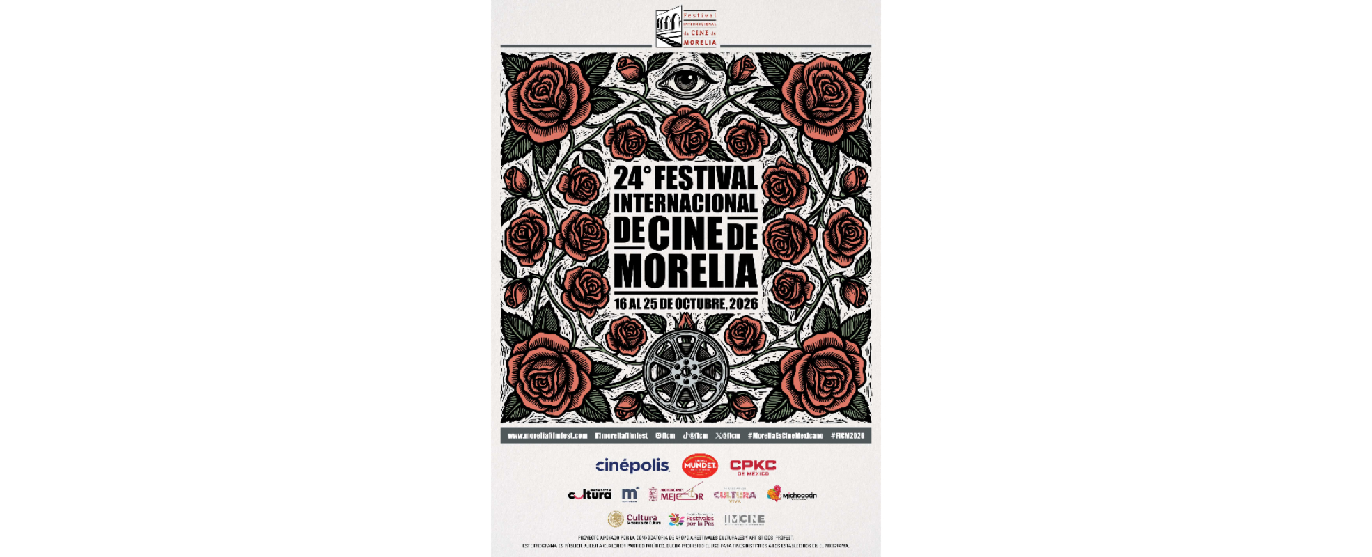 Morelia se prepara para diez días del mejor cine con la 24.ª edición del FICM