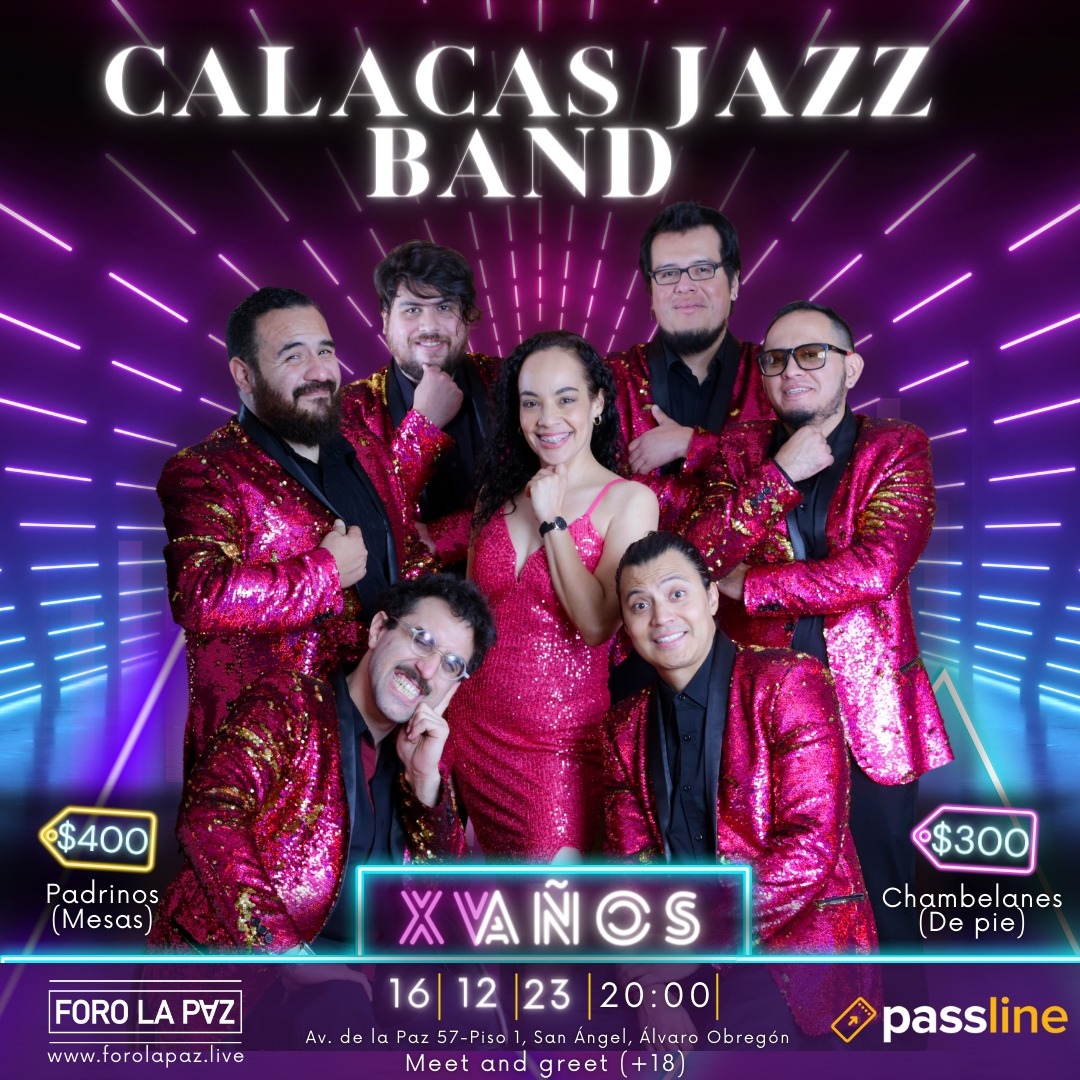 Calacas Jazz Band celebra XV años de innovación en el jazz