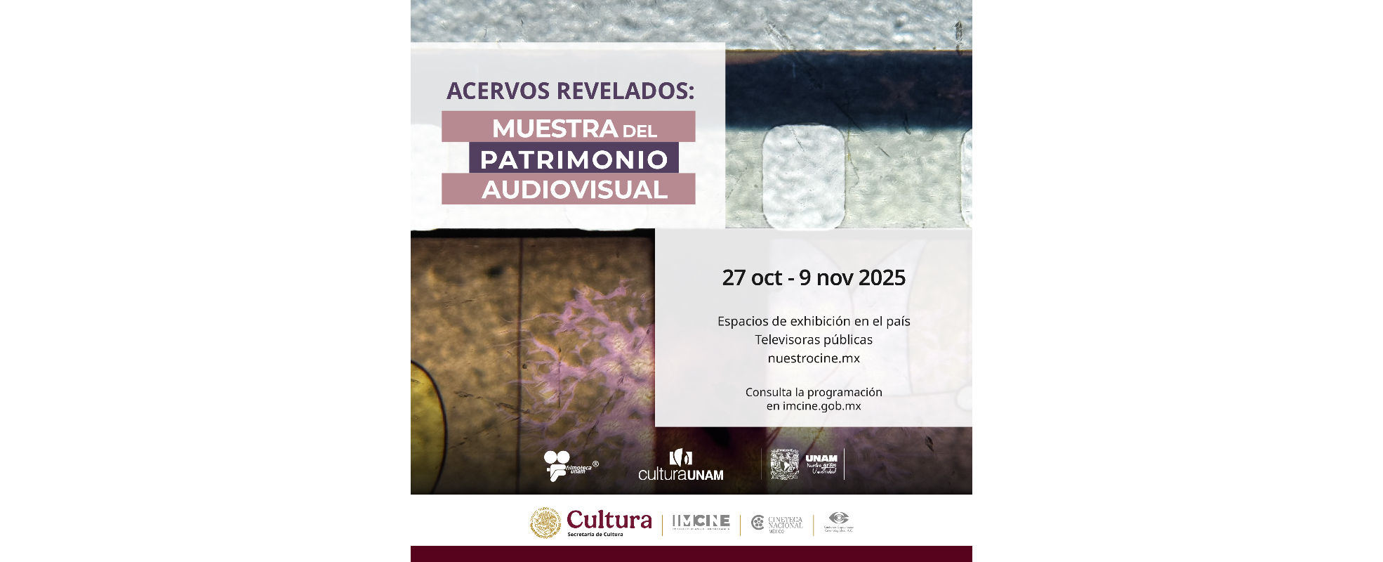 Descubre joyas del cine mexicano a través de “Acervos revelados: Muestra del patrimonio audiovisual”