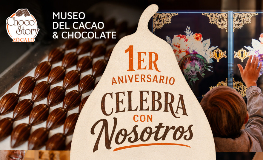 Choco Story Zócalo celebra su primer aniversario con una semana de actividades especiales