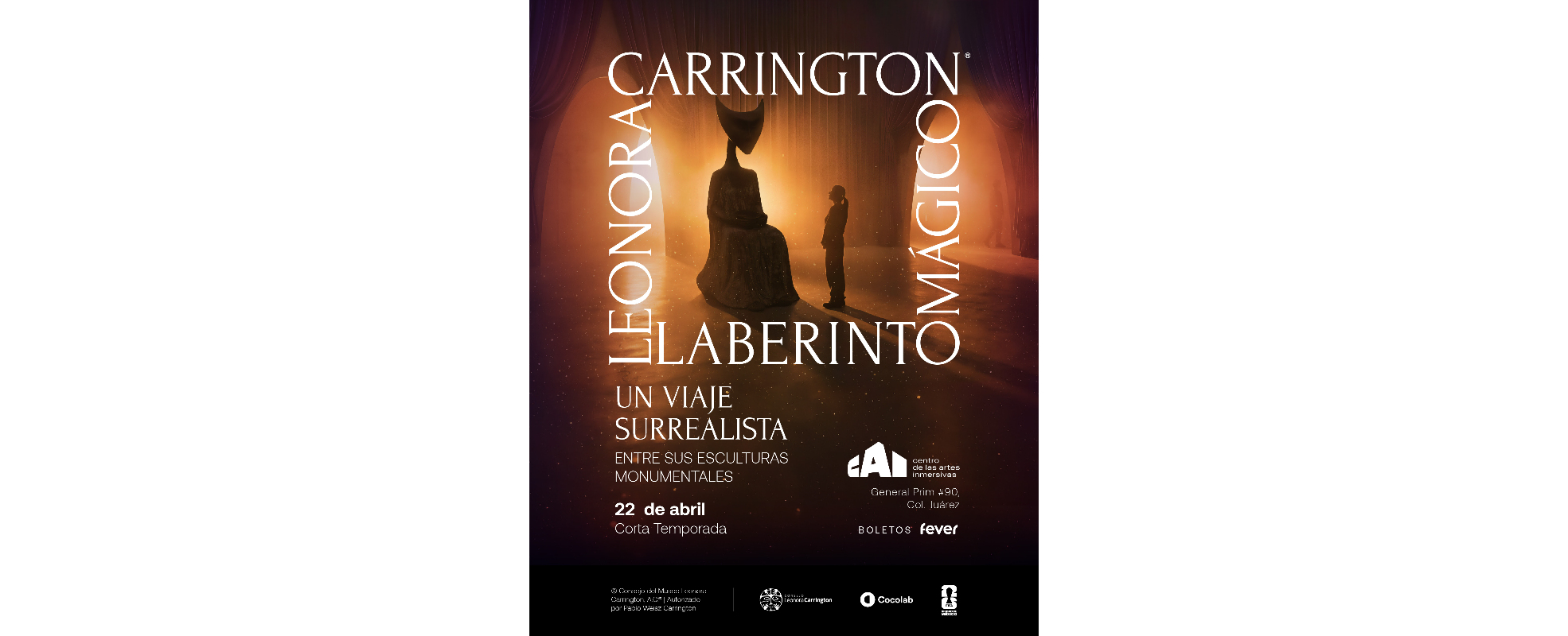 "Laberinto Mágico" abre el 22 de abril en el CAI con esculturas de Leonora Carrington
