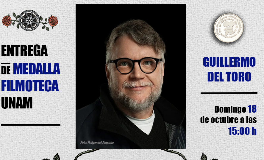 Guillermo del Toro y Alfonso Cuarón recibirán la Medalla Filmoteca UNAM en el FICM