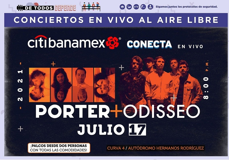 Noche de rock con Porter y Odisseo