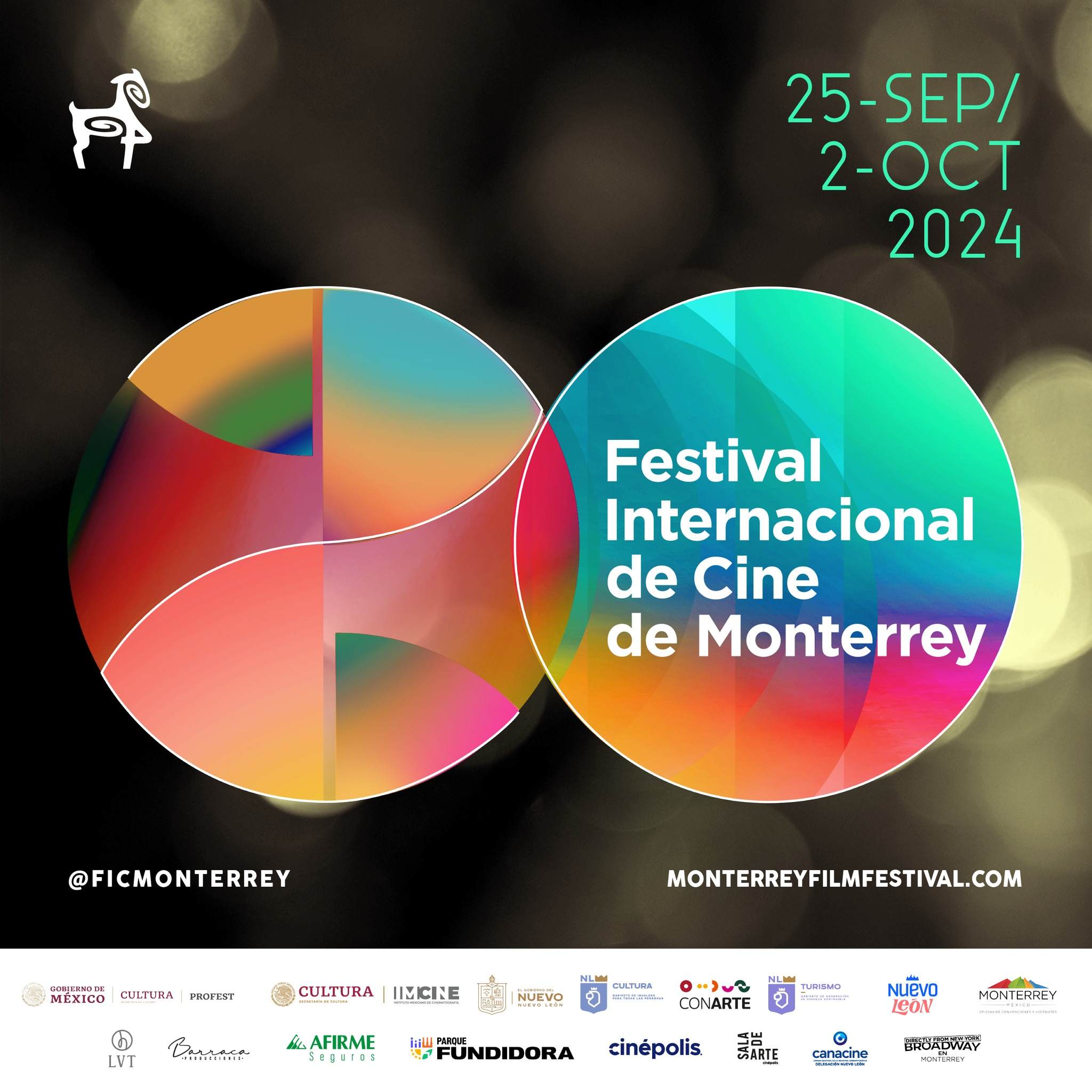 El Festival Internacional de Cine de Monterrey presenta la imagen conmemorativa de su vigésimo aniversario