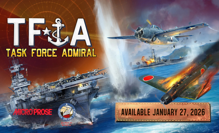 "Task Force Admiral – Vol.1: American Carrier Battles" llega a Acceso Anticipado el 27 de enero
