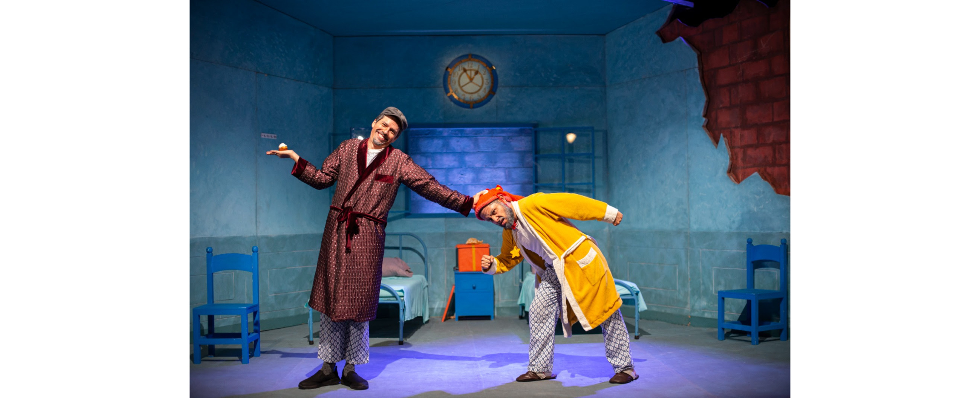 “Ernest y Bottom”: una comedia clown, con música en vivo, que te hará redescubrir la felicidad a través de la amistad