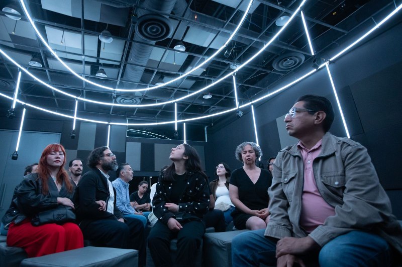 “ēkhóMeta” de Malitzin Cortés expande las posibilidades del sonido inmersivo en el Sonidario de la Fonoteca Nacional