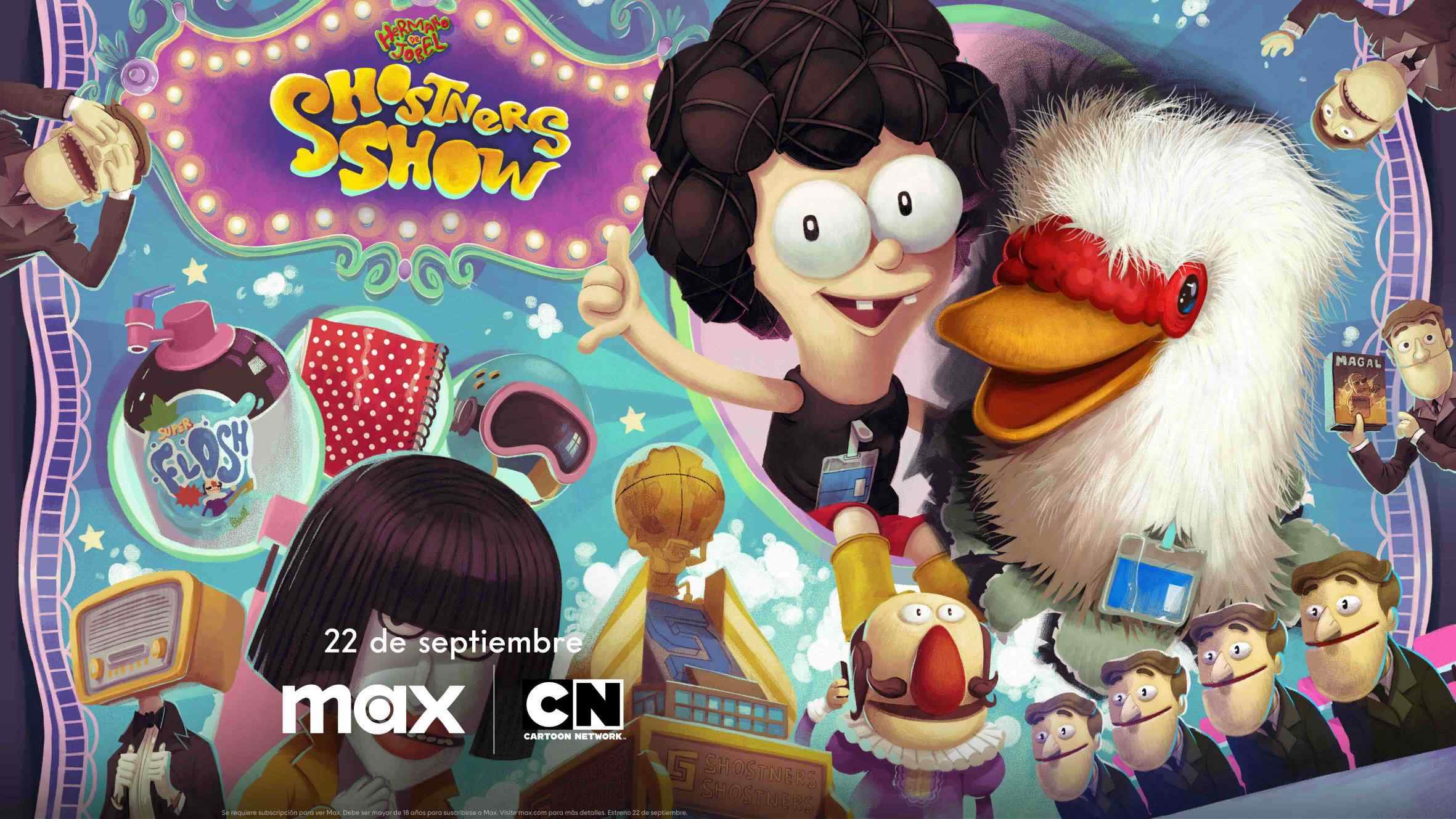 "Hermano de Jorel: Shostners Show": el programa de celebración de 10 años se estrena el 22 de septiembre en Max y Cartoon Network