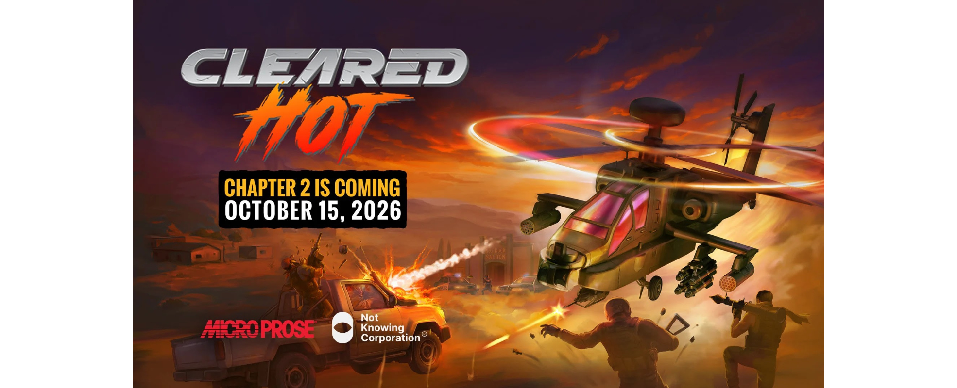 "Cleared Hot: Capítulo 2 - Jungle Storm" llega a Steam el 15 de octubre