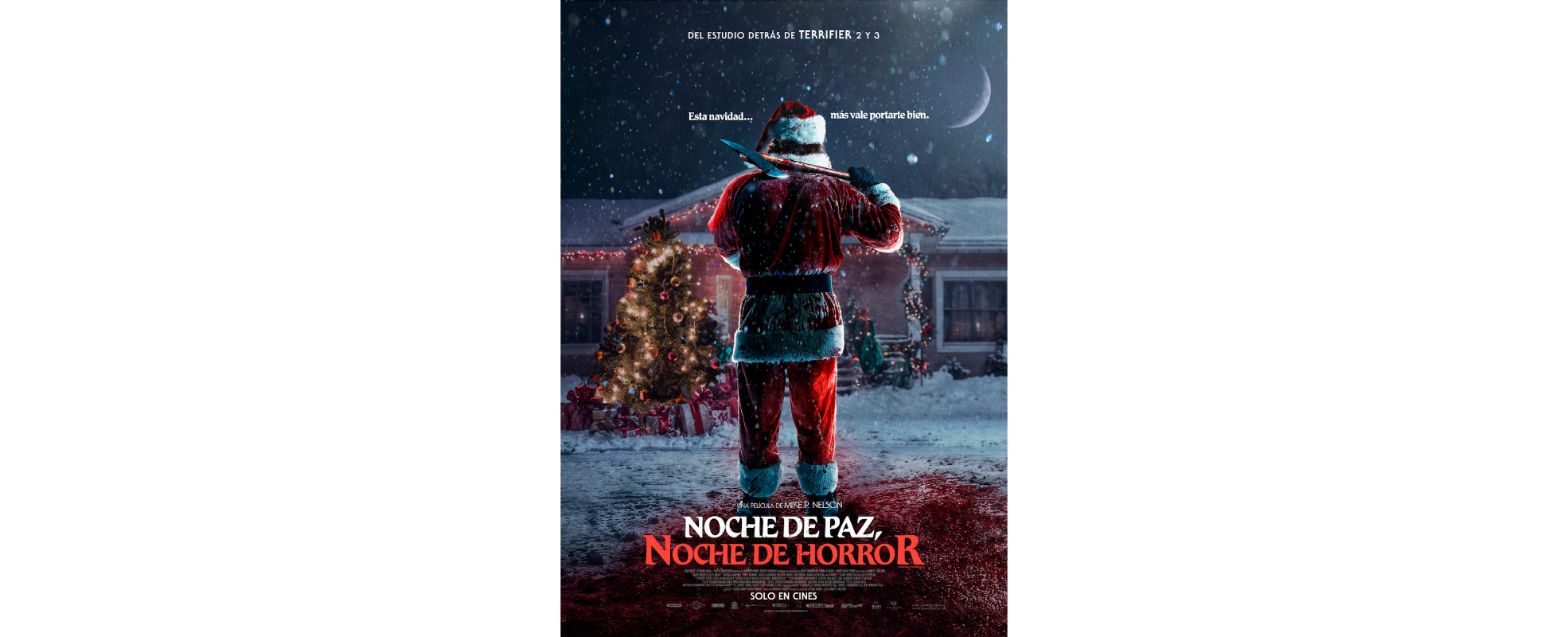Este 11 de diciembre se estrena el esperado remake de “Noche de paz, noche de horror”, dirigido por Mike P. Nelson