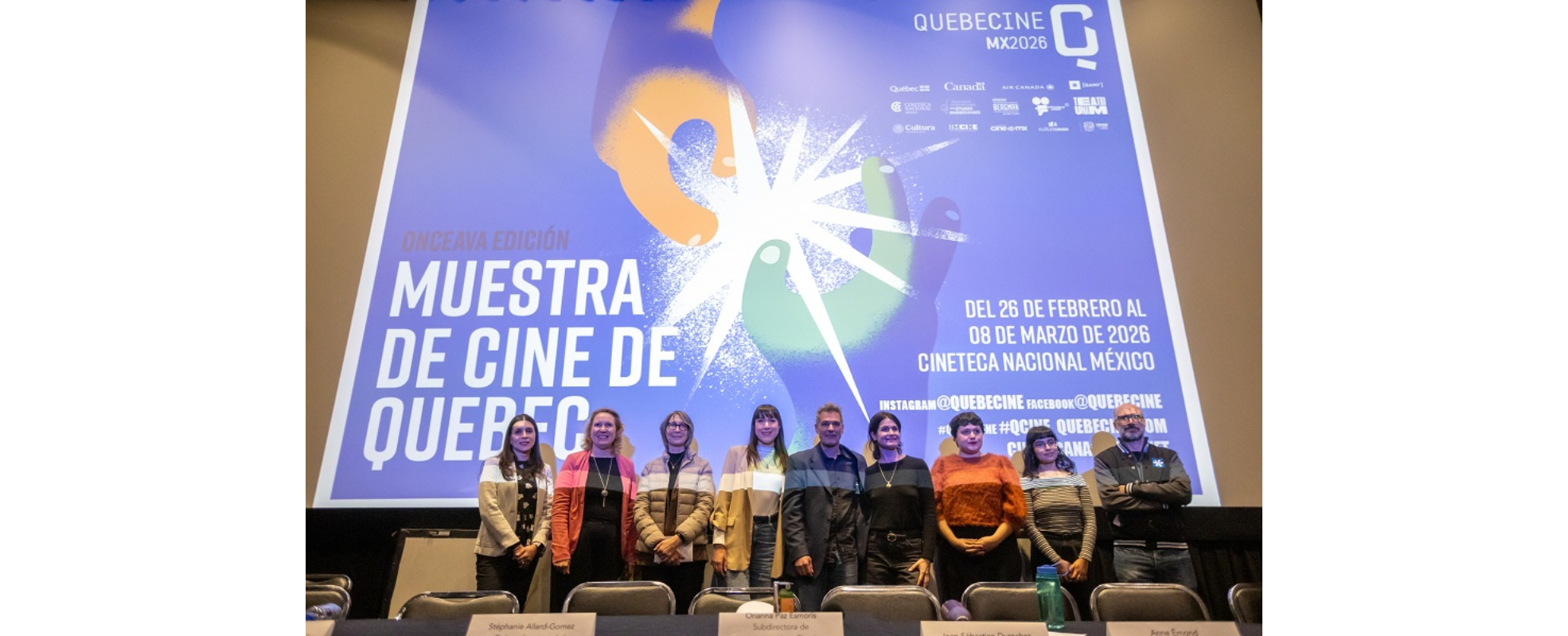 QuebeCine MX celebra 11 años de diálogo cinematográfico entre Québec y México