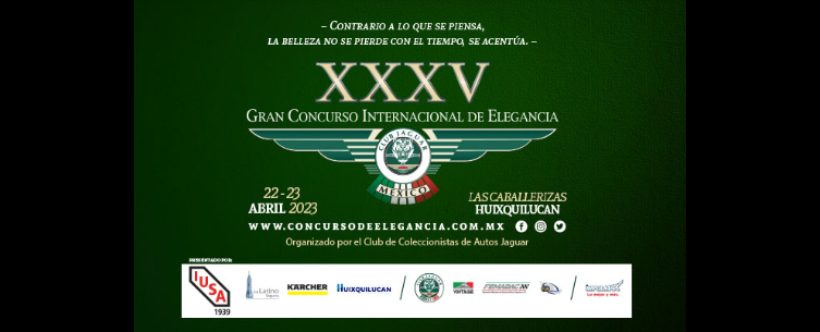 Llega el XXXV Gran Concurso Internacional de Elegancia
