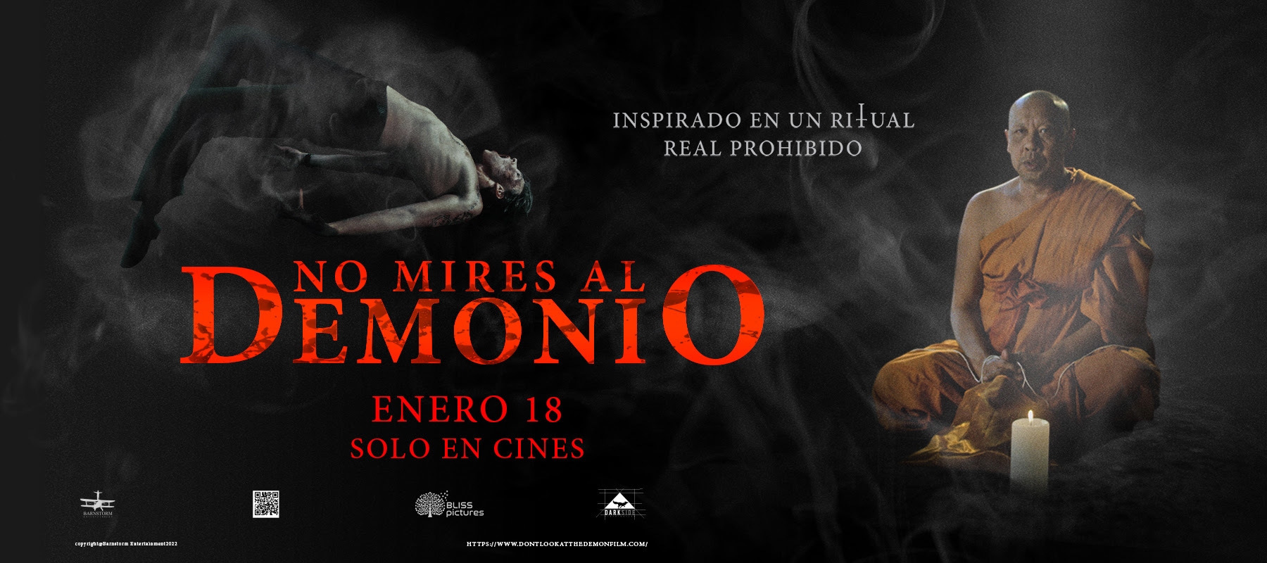 La película "No Mires Al Demonio" se estrena este 18 de enero