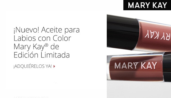 MARY KAY - Nuevo Aceite para Labios con Color Edición Limitada a Precio Especial