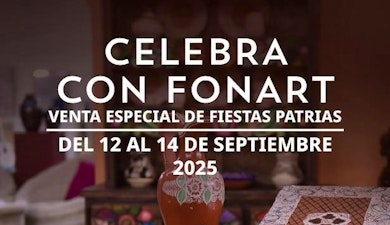Abre al público “Celebra con Fonart las fiestas patrias”