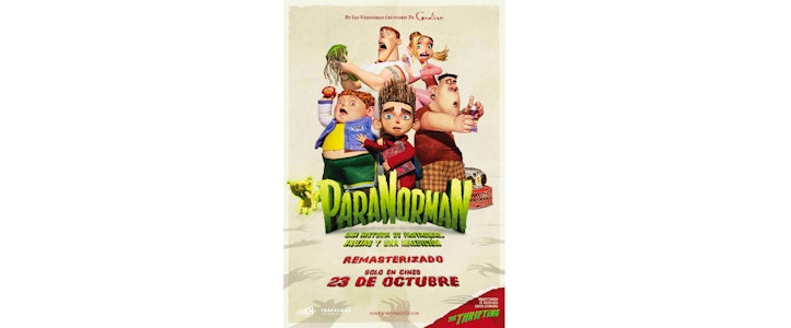 El 23 de octubre llega a cines la versión remasterizada de "ParaNorman" junto a un nuevo cortometraje