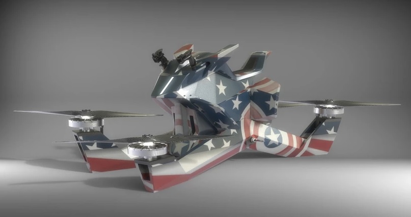 Hoverbike: la moto voladora que podría usar Capitán América