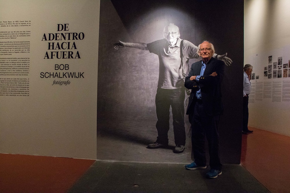 La Secretaría de Cultura federal celebra los 90 años del fotógrafo Bob Schalkwijk con una exposición