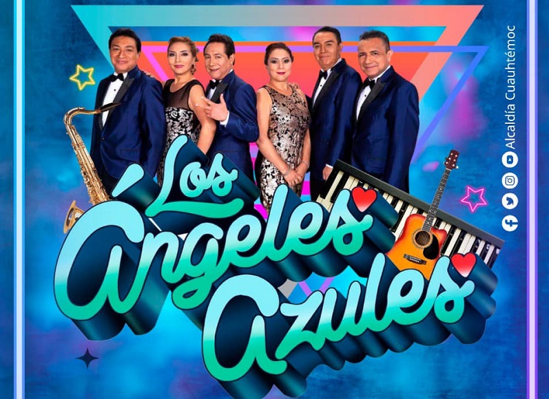Concierto gratis de Los Ángeles Azules en la CDMX 