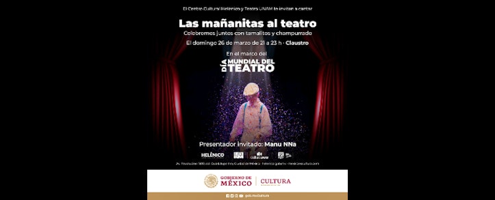 El Centro Cultural Helénico se une a las celebraciones del Día Mundial Del Teatro 2023