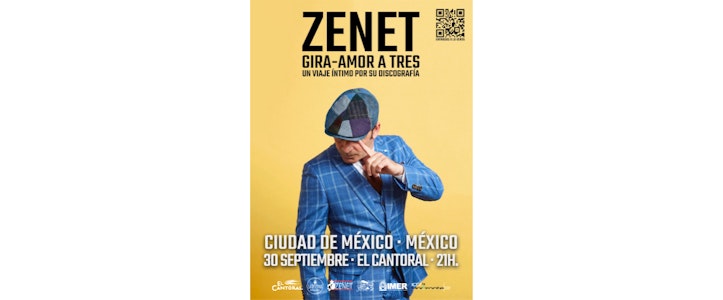 Zenet regresa a México con su gira "Amor a Tres" I 30 de sept en El Cantoral