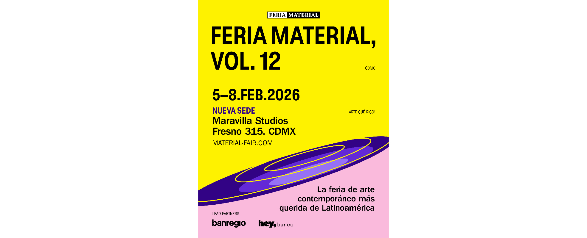 Feria Material inaugura Maravilla Studios como nueva sede para su 12ª edición