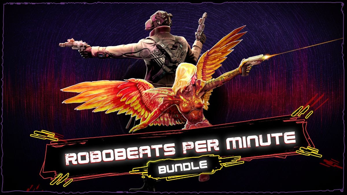 Los shooters rítmicos "ROBOBEAT" y "BPM: Bullets Per Minute" unen fuerzas para un bundle de Steam