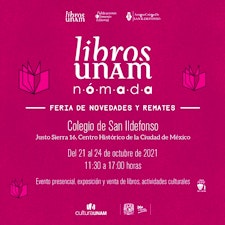Feria de novedades y remates Libros UNAM nómada