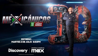 "Mexicánicos" celebra su 10º aniversario y se consolida como la producción original local con más tiempo al aire