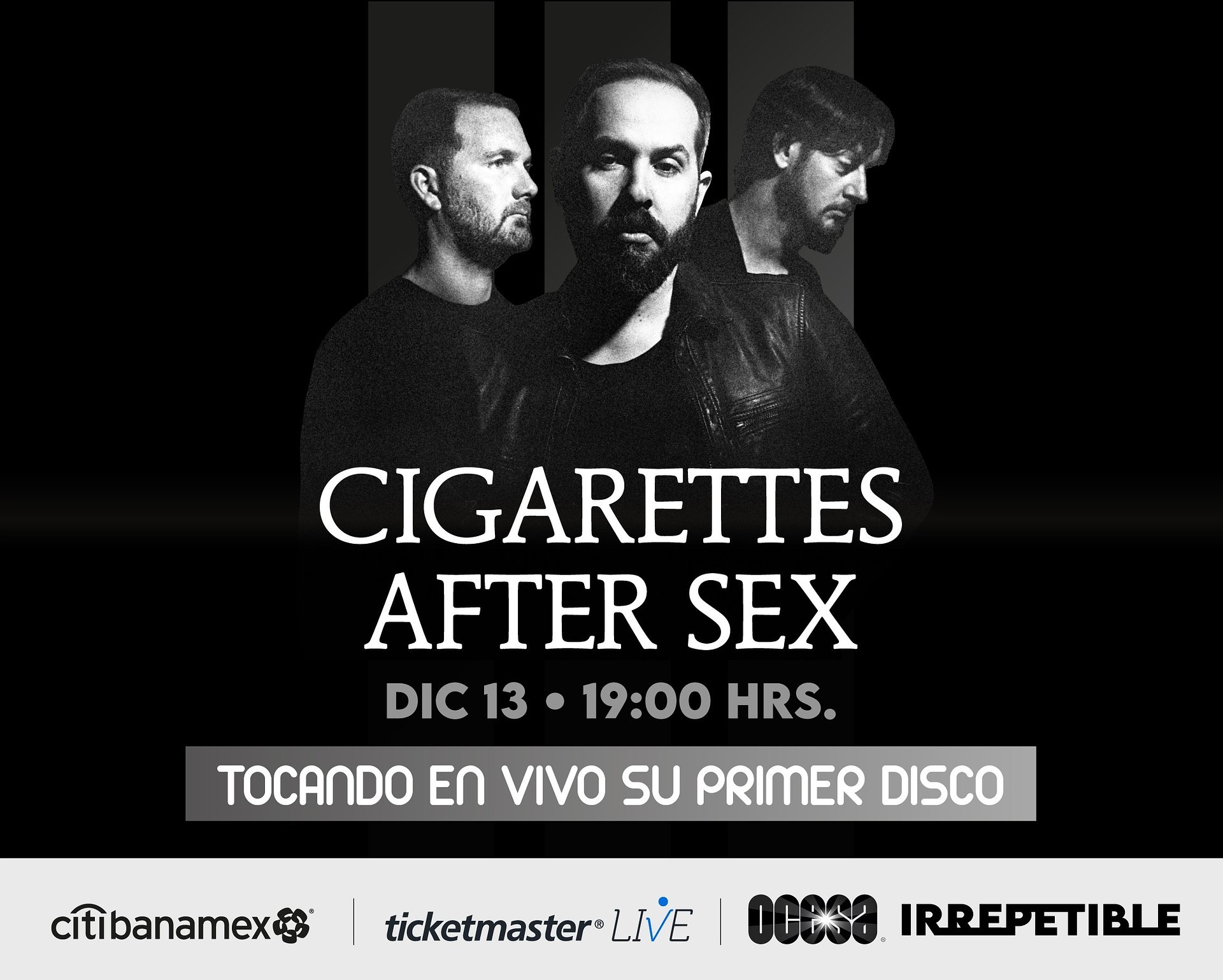 Cigarettes After Sex en concierto IRREPETIBLE