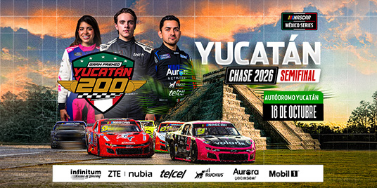 GRAN PREMIO YUCATÁN 200 | NASCAR México Series 17 y 18 de octubre