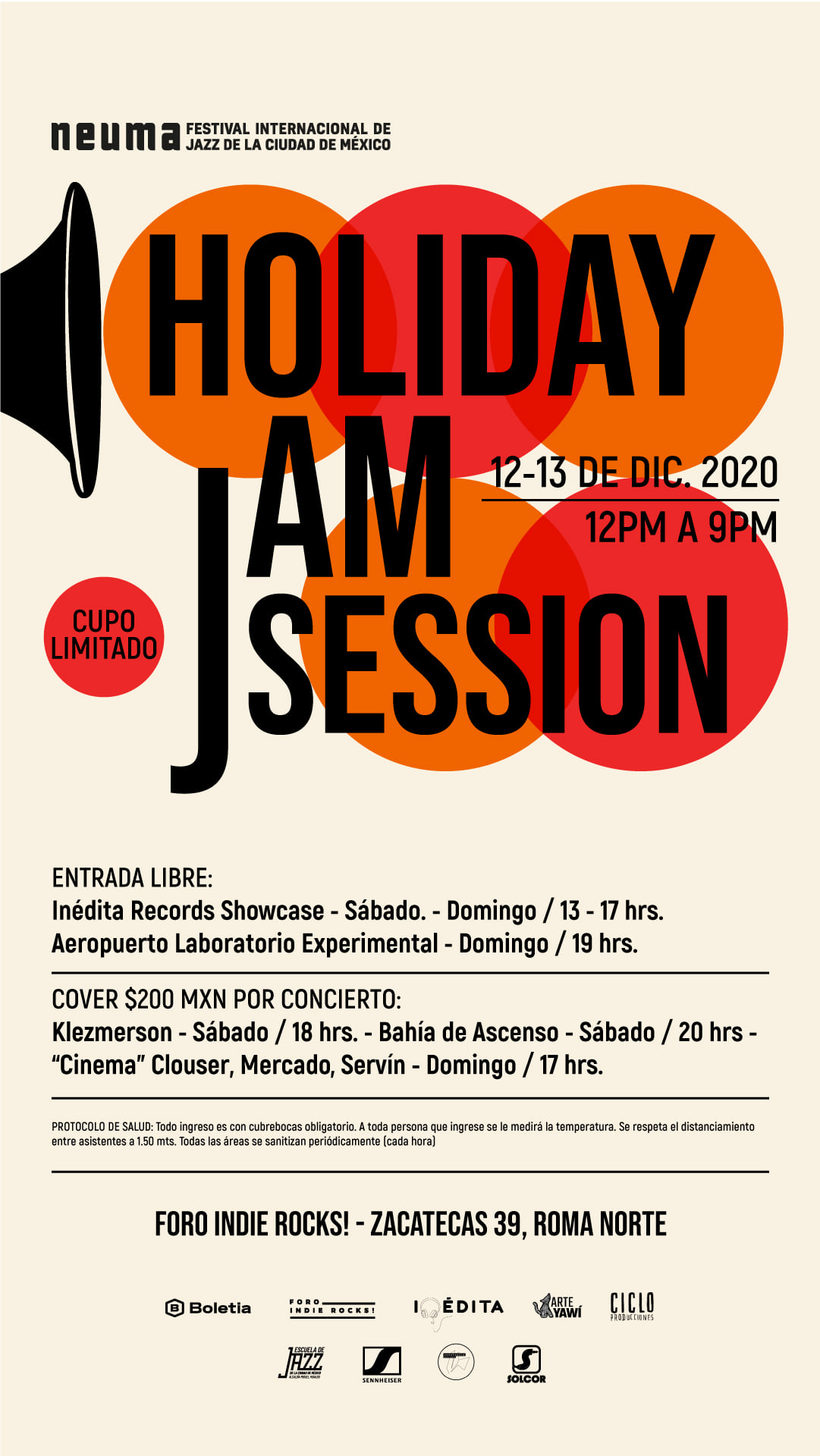 Dos eventos musicales imperdibles