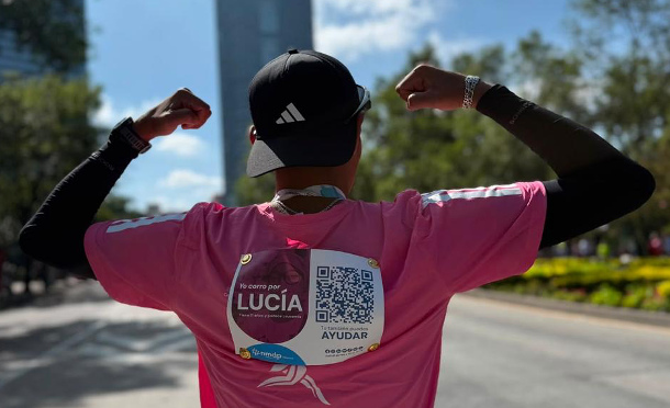 Más de 50 corredores correrán el Maratón de la CDMX por Lucía y una causa que busca cambiar vidas
