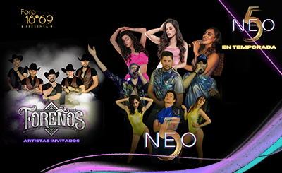 Neo 5 presenta un viaje musical en el tiempo en el Foro 1869