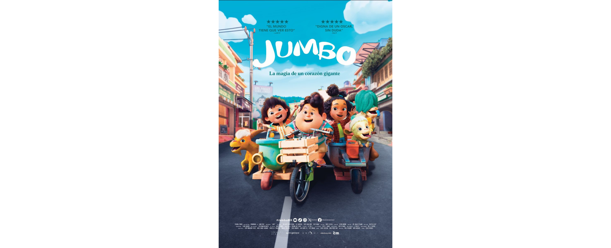 El fenómeno animado "Jumbo" estrena en cines el 1 de enero de 2026