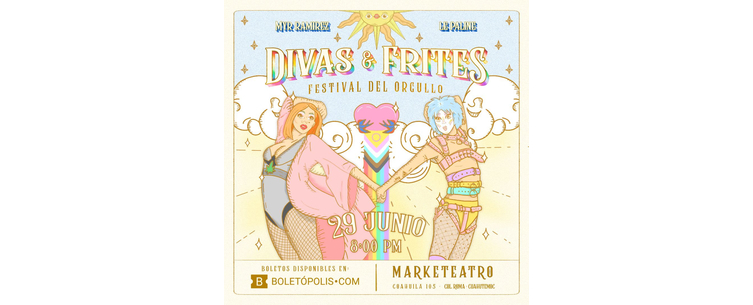 Celebra el Pride con el “Festival del orgullo” de Divas & Frites