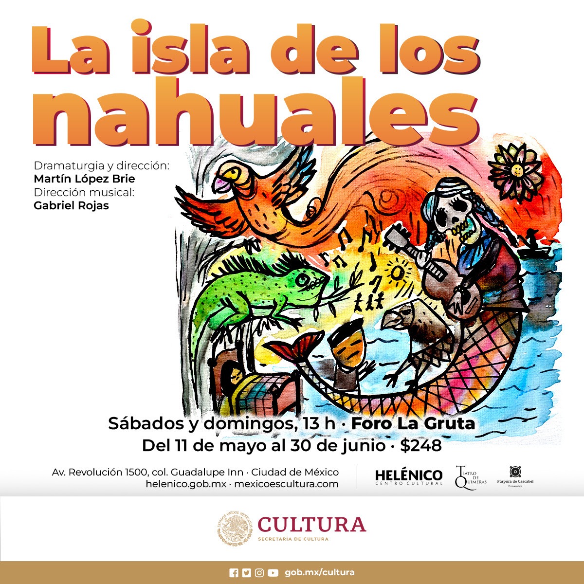 La isla de los nahuales, un viaje lleno de raíz y son jarocho para las infancias