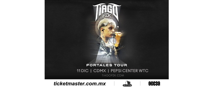 Tiago PZK anuncia más fechas de su Portales Tour