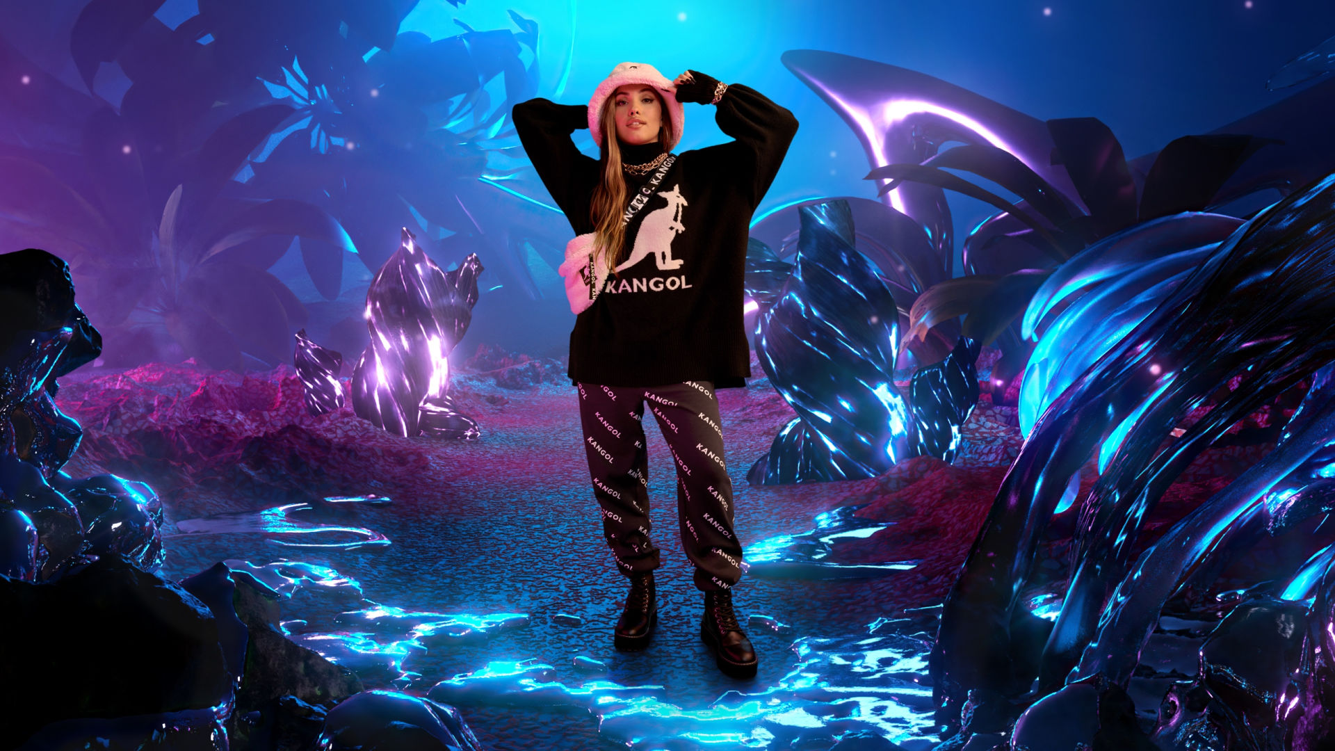 Kangol x H&M feat Mabel