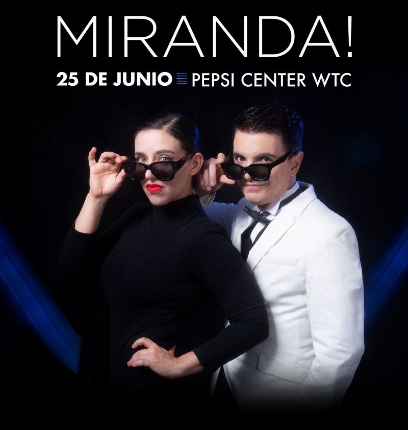 Prepárate para cantar y bailar los pegajosos temas de Miranda! 