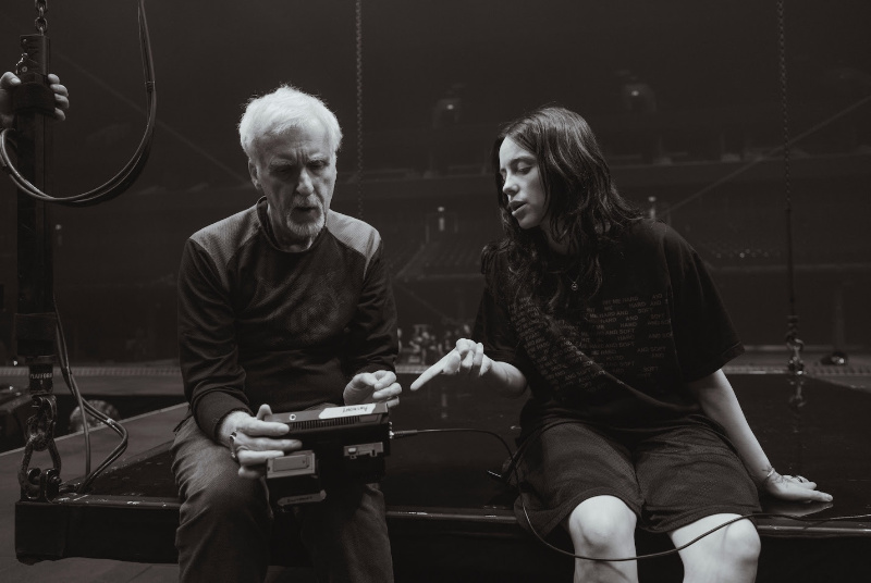 James Cameron y Billie Eilish llevarán a cines "Hit Me Hard and Soft: The Tour (en vivo en 3D)"