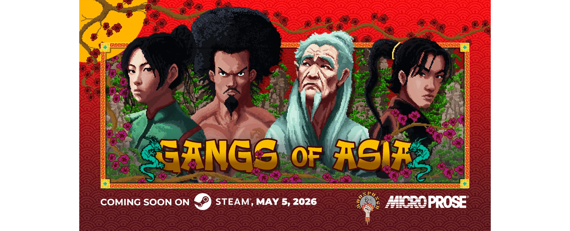 "Gangs of Asia" se lanza el 5 de mayo en Steam