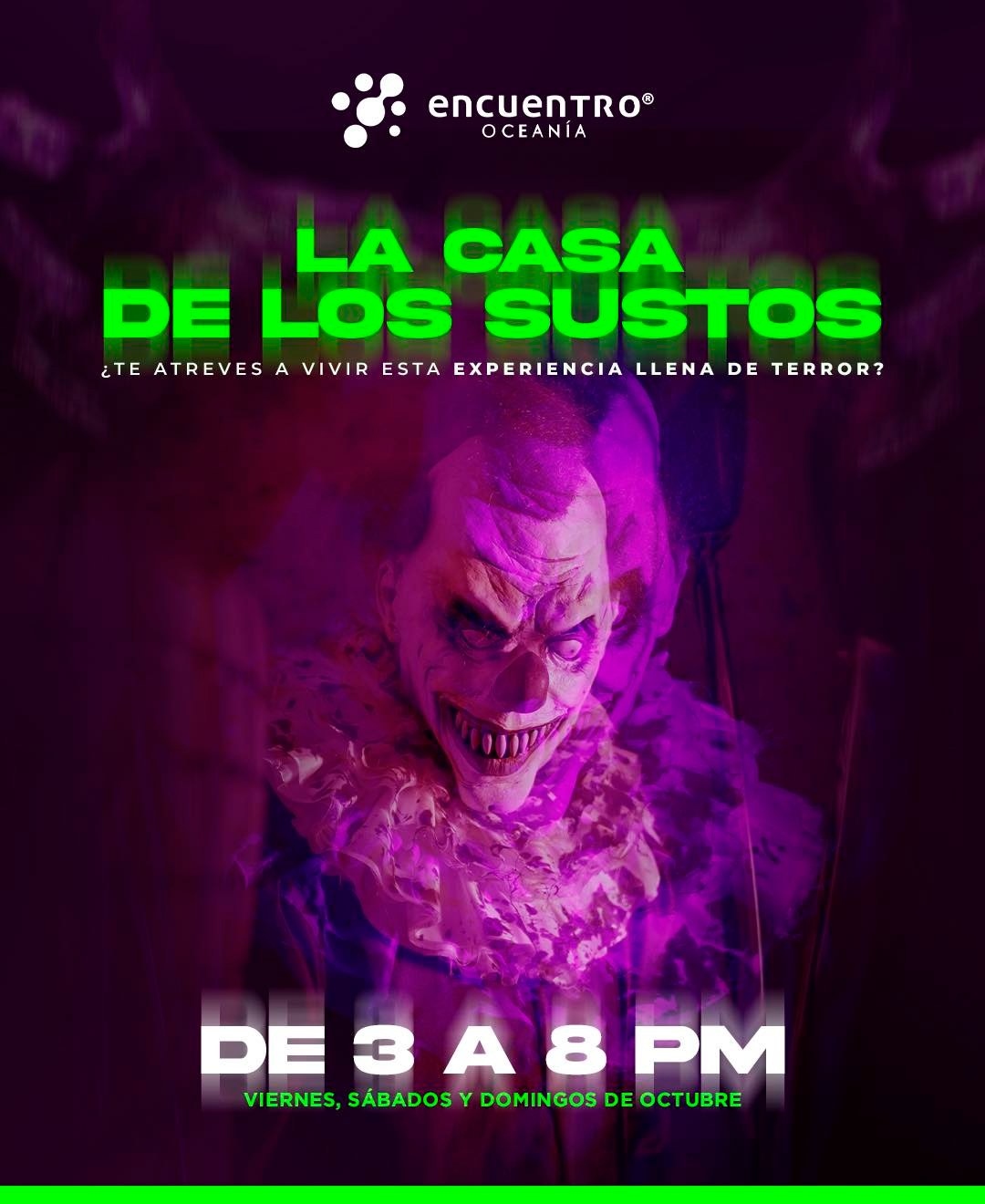 Presentan Freak Show, by Ping Poing, la experiencia de terror más bizarra de la temporada